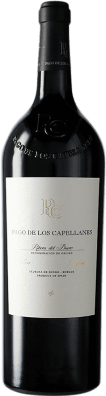 67,95 € | Red wine Pago de los Capellanes Reserve D.O. Ribera del Duero Castilla y León Spain Tempranillo, Cabernet Sauvignon Magnum Bottle 1,5 L