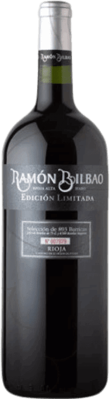 25,95 € Free Shipping | Red wine Ramón Bilbao Edicion Limitada Crianza D.O.Ca. Rioja The Rioja Spain Tempranillo Magnum Bottle 1,5 L