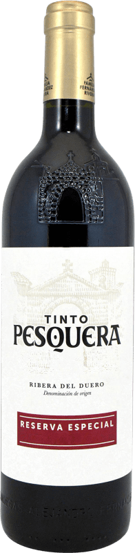 32,95 € | 红酒 Pesquera Especial 预订 D.O. Ribera del Duero 卡斯蒂利亚莱昂 西班牙 Tempranillo 75 cl