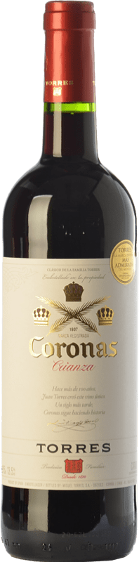 10,95 € Бесплатная доставка | Красное вино Torres Coronas старения D.O. Catalunya