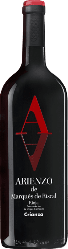 Free Shipping | Red Wine Marqués de Riscal Arienzo de Riscal Crianza — Aged D.O.Ca. Rioja The Rioja Spain Tempranillo, Graciano, Mazuelo, Cariñena — Carignan Magnum Bottle 1,5 L