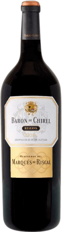 232,95 € Бесплатная доставка | Красное вино Marqués de Riscal Barón de Chirel Резерв D.O.Ca. Rioja бутылка Магнум 1,5 L