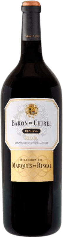 149,95 € Free Shipping | Red wine Marqués de Riscal Barón de Chirel Reserva 2005 D.O.Ca. Rioja The Rioja Spain Tempranillo Magnum Bottle 1,5 L