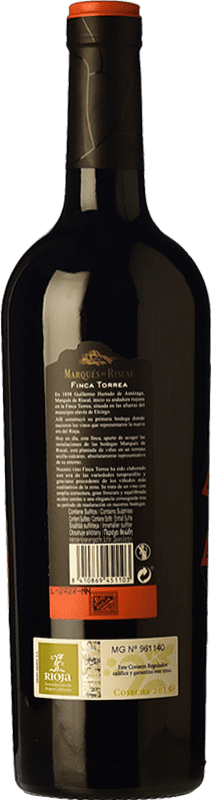 25,95 € Free Shipping | Red wine Marqués de Riscal Finca Torrea D.O.Ca. Rioja The Rioja Spain Tempranillo, Graciano Bottle 75 cl