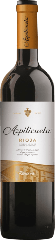 13,95 € Free Shipping | Red wine Campo Viejo Azpilicueta Reserva D.O.Ca. Rioja The Rioja Spain Tempranillo, Graciano, Mazuelo, Carignan Bottle 75 cl
