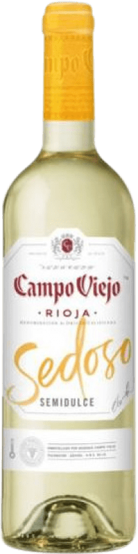 8,95 € Spedizione Gratuita | Vino Bianco Campo Viejo Semiseco — Semisecco Giovane D.O.Ca. Rioja