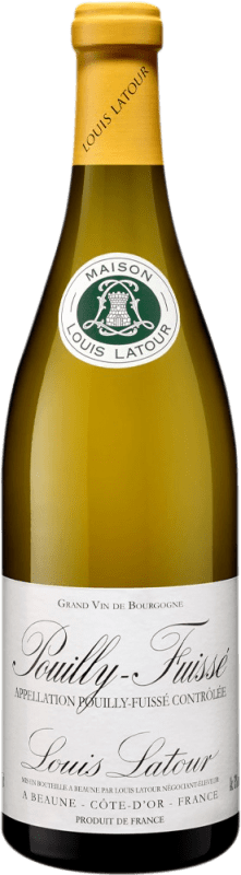 37,95 € Free Shipping | White wine Louis Latour Crianza A.O.C. Pouilly-Fuissé France Chardonnay Bottle 75 cl