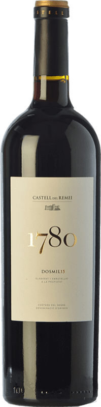 26,95 € | Red wine Castell del Remei N.1780 Reserve D.O. Costers del Segre Catalonia Spain Tempranillo, Grenache, Cabernet Sauvignon Bottle 75 cl