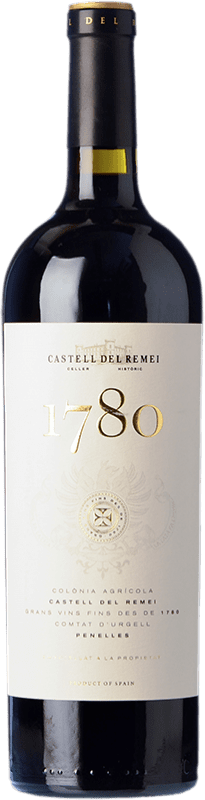 Free Shipping | Red wine Castell del Remei N.1780 Reserve D.O. Costers del Segre Catalonia Spain Tempranillo, Grenache, Cabernet Sauvignon 75 cl