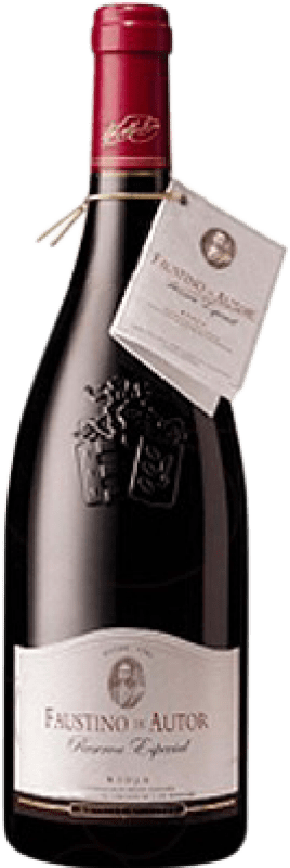 Kostenloser Versand | Rotwein Faustino Autor Reserve — Gereift D.O.Ca. Rioja La Rioja Spanien Tempranillo, Graciano 75 cl