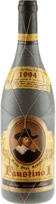 Бесплатная доставка | Красное вино Faustino I Гран Резерва D.O.Ca. Rioja Ла-Риоха Испания Tempranillo — Темпранильо, Graciano — Грасиано, Mazuelo — Масуэло, Cariñena — Кариньян 75 cl Бесплатная доставка | Красное вино Faustino I Гран Резерва D.O.Ca. Rioja Ла-Риоха Испания Tempranillo — Темпранильо, Graciano — Грасиано, Mazuelo — Масуэло, Cariñena — Кариньян 75 cl