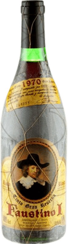 242,95 € Free Shipping | Red wine Faustino I Gran Reserva 1970 D.O.Ca. Rioja The Rioja Spain Tempranillo, Graciano, Mazuelo, Carignan Bottle 75 cl