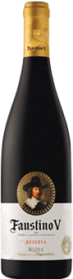 6,95 € | Red wine Faustino V Negre Reserva D.O.Ca. Rioja The Rioja Spain Tempranillo, Mazuelo, Carignan Half Bottle 37 cl