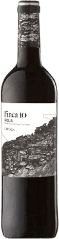 Бесплатная доставка | Красное вино Faustino Finca 10 Crianza — Крианса D.O.Ca. Rioja Ла-Риоха Испания Tempranillo — Темпранильо 75 cl
