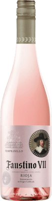 Kostenloser Versand | Roséwein Faustino VII Jung D.O.Ca. Rioja La Rioja Spanien Tempranillo, Grenache 75 cl