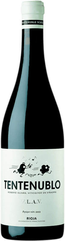 16,95 € | Красное вино Tentenublo D.O.Ca. Rioja Страна Басков Испания Tempranillo, Grenache, Viura 75 cl