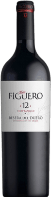 14,95 € | Red wine Figuero 12 meses Aged D.O. Ribera del Duero Castilla y León Spain Tempranillo Medium Bottle 50 cl