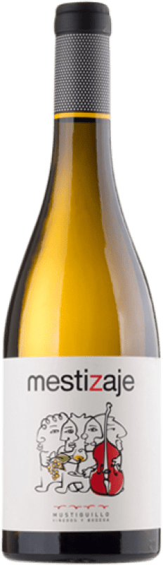 10,95 € | Vin Blanc Mustiguillo Mestizaje D.O.P. Vino de Pago El Terrerazo Levante Espagne Malvasía — Malvoisie, Viognier, Merseguera 75 cl