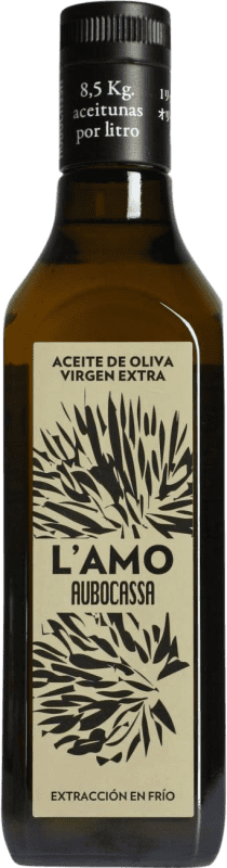 Spedizione Gratuita | Olio d'Oliva Bodegas Roda Aubocassa l'Amo EVO Extra Vergine Spagna Bottiglia Medium 50 cl