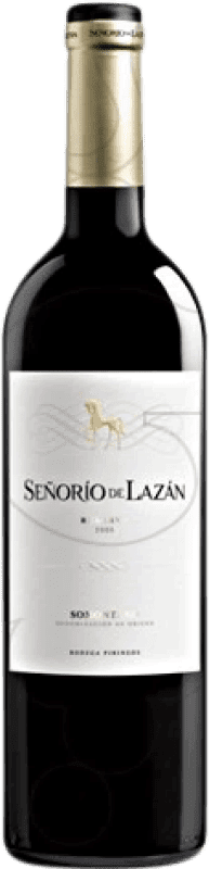 19,95 € 免费送货 | 红酒 Pirineos Señorío de Lazán 预订 D.O. Somontano 瓶子 Magnum 1,5 L