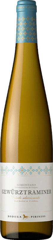 11,95 € | White wine Pirineos Young D.O. Somontano Aragon Spain Gewürztraminer Bottle 75 cl