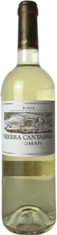 Бесплатная доставка | Белое вино Sierra Cantabria Otoman Молодой D.O.Ca. Rioja Ла-Риоха Испания Malvasía, Macabeo, Sauvignon White 75 cl