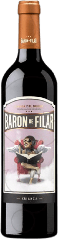 19,95 € 免费送货 | 红酒 Peñafiel Barón de Filar 岁 D.O. Ribera del Duero 瓶子 Magnum 1,5 L