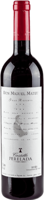 17,95 € | Red wine Perelada Don Miguel Mateu Especial Reserva D.O. Empordà Catalonia Spain Merlot, Syrah, Grenache, Cabernet Sauvignon, Mazuelo, Carignan Bottle 75 cl