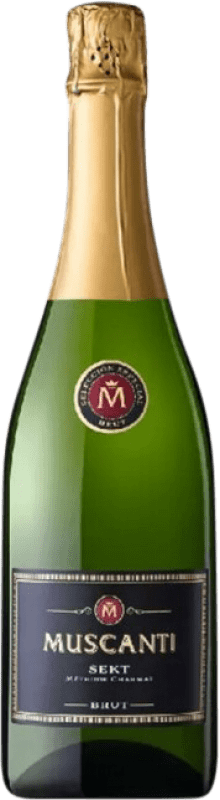 送料無料 | 白スパークリングワイン Perelada Muscanti Brut 若い カタロニア スペイン Macabeo, Xarel·lo, Parellada 75 cl