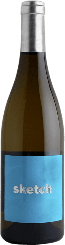 Free Shipping | White wine Raúl Pérez Sketch Aged Castilla y León Spain Albariño 75 cl