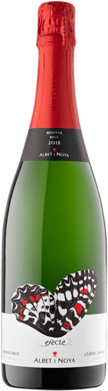 17,95 € | White sparkling Albet i Noya Efecte Brut Reserve D.O. Cava Catalonia Spain Macabeo, Xarel·lo, Chardonnay, Parellada Bottle 75 cl