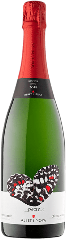 25,95 € 免费送货 | 白起泡酒 Albet i Noya Efecte 香槟 预订 D.O. Cava