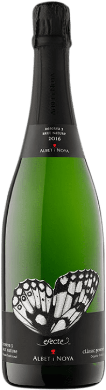 26,95 € 免费送货 | 白起泡酒 Albet i Noya Efecte Brut Nature 预订 D.O. Penedès