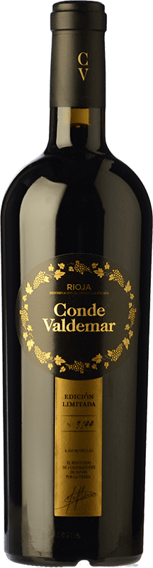 32,95 € Free Shipping | Red wine Valdemar Conde de Valdemar Edición Limitada D.O.Ca. Rioja The Rioja Spain Tempranillo, Graciano, Maturana Tinta Bottle 75 cl