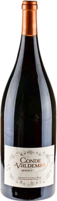 29,95 € | Красное вино Valdemar Conde de Valdemar Резерв D.O.Ca. Rioja Ла-Риоха Испания Tempranillo, Grenache, Mazuelo, Carignan бутылка Магнум 1,5 L