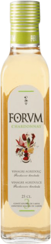 Бесплатная доставка | Уксус Augustus Forum Испания Chardonnay Маленькая бутылка 25 cl