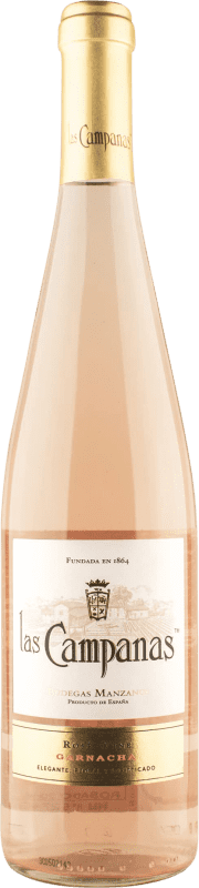 7,95 € Бесплатная доставка | Розовое вино Vinícola Navarra Las Campanas молодое D.O. Navarra