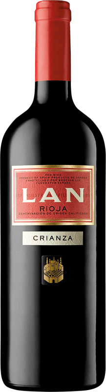 25,95 € 送料無料 | 赤ワイン Lan 高齢者 D.O.Ca. Rioja マグナムボトル 1,5 L