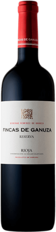 33,95 € Free Shipping | Red wine Remírez de Ganuza Fincas de Ganuza Reserva D.O.Ca. Rioja The Rioja Spain Bottle 75 cl