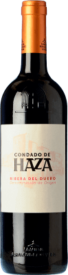 Бесплатная доставка | Красное вино Condado de Haza старения D.O. Ribera del Duero Кастилия-Леон Испания Tempranillo 75 cl