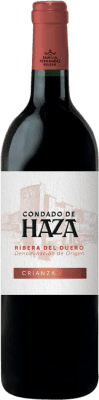 Free Shipping | Red wine Condado de Haza Aged D.O. Ribera del Duero Castilla y León Spain Tempranillo 75 cl