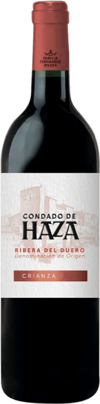 21,95 € Бесплатная доставка | Красное вино Condado de Haza старения D.O. Ribera del Duero