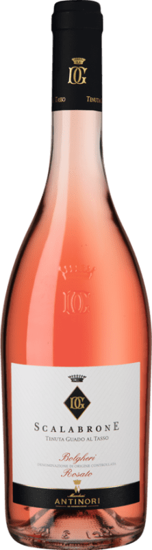 16,95 € | Vinho rosé Guado al Tasso Scalabrone Jovem D.O.C. Itália Tuscany Itália Merlot, Syrah, Cabernet Sauvignon 75 cl