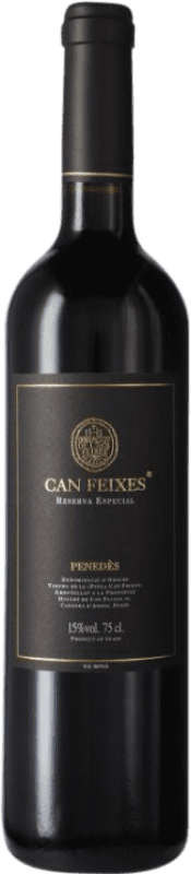 26,95 € Free Shipping | Red wine Huguet de Can Feixes Negre Especial Reserva D.O. Penedès Catalonia Spain Merlot, Cabernet Sauvignon Bottle 75 cl