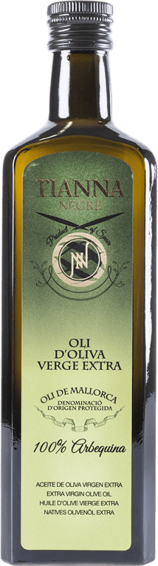 24,95 € Envío gratis | Aceite de Oliva Tianna Negre Botella Medium 50 cl