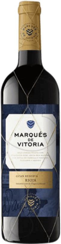 35,95 € Бесплатная доставка | Красное вино Marqués de Vitoria Гранд Резерв D.O.Ca. Rioja