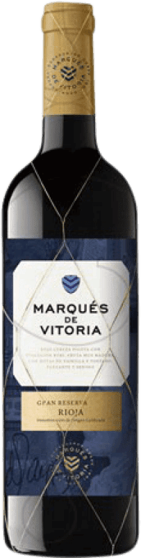 23,95 € Free Shipping | Red wine Marqués de Vitoria Gran Reserva D.O.Ca. Rioja The Rioja Spain Tempranillo Bottle 75 cl