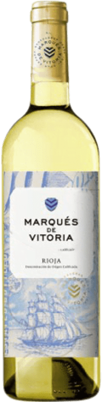 4,95 € | 白ワイン Marqués de Vitoria 若い D.O.Ca. Rioja ラ・リオハ スペイン Macabeo 75 cl