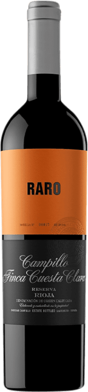 66,95 € 免费送货 | 红酒 Campillo Raro 预订 D.O.Ca. Rioja