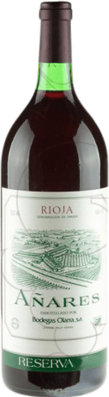 59,95 € Kostenloser Versand | Rotwein Olarra Añares Große Reserve 1982 D.O.Ca. Rioja Magnum-Flasche 1,5 L